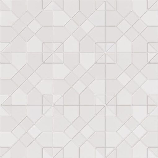 Tesserae Suit Blanc